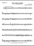 The Lord Is Risen - Trombone 1 & 2