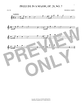 Prelude In A Major, Op. 28, No. 7