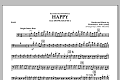 Happy (from Despicable Me 2) - Bass
