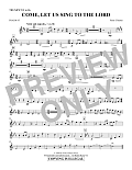 Come, Let Us Sing to the Lord - Trumpet 2 in Bb