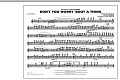 Don't You Worry 'Bout A Thing - Flute/Piccolo