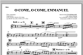 O Come, O Come, Emmanuel (from Carols For Choir And Congregation) - Oboe