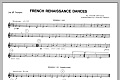 French Renaissance Dances - 3rd Bb Trumpet