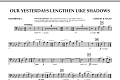 Our Yesterdays Lengthen Like Shadows - Trombone 2