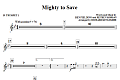 Mighty To Save - Trumpet 1