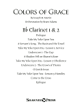 Colors of Grace - Lessons for Lent (New Edition) (Orchestra Accompaniment) - Bb Clarinet 1 & 2