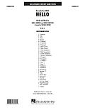 Hello - Conductor Score (Full Score)
