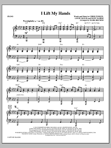 I Lift My Hands - Piano 