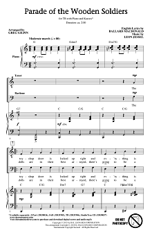 Parade Of The Wooden Soldiers (arr. Greg Gilpin) 