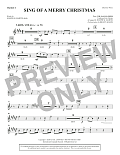 Sing of a Merry Christmas (Full Orchestra) - Bb Clarinet 1