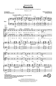 Rosanna (arr. Alan Billingsley) 