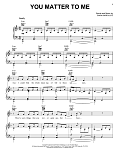 You Matter To Me (from Waitress The Musical)