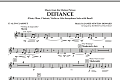 Music from Defiance - Eb Alto Clarinet