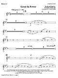 Great In Power - F Horn 1,2