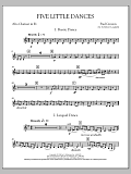 Five Little Dances - Bb Clarinet 3