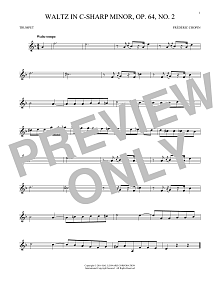 Waltz In C-Sharp Minor, Op. 64, No. 2 