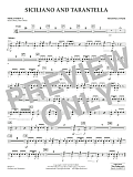 Siciliano and Tarantella - Percussion 1