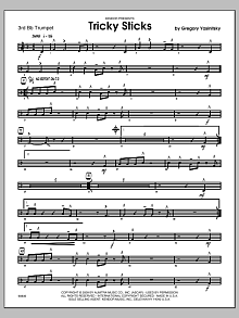 Tricky Sticks - 3rd Bb Trumpet 