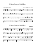 O Little Town Of Bethlehem (arr. Patrick Roulet)