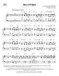 Days of Elijah (arr. David Angerman) - Electric Piano