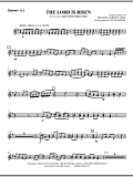 The Lord Is Risen - Bb Clarinet 1,2