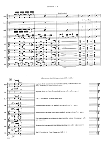 Suite For Solo Drum Set & Percussion Ensemble - Full Score 