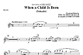 When A Child Is Born (Soleado) - Flute