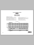 Bad - Conductor Score (Full Score)