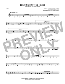 The Music Of The Night (from The Phantom Of The Opera) 