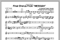 Final Chorus From 'Messiah' (Blessing And Honour,Glory And Power Unto Him) - 1st Bb Trumpet