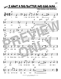 I Want A Big Butter And Egg Man (arr. Robert Rawlins)
