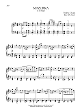 Mazurka in D Major, KK. IVb, No. 2