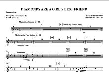 Diamonds Are A Girl's Best Friend - Percussion 
