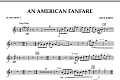 An American Fanfare - Bb Trumpet 1