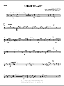 God Of Heaven - Oboe 