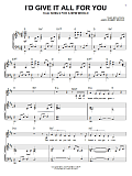 I'd Give It All For You (from Songs for a New World)
