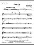 Called To Be - Alto Sax (sub. Horn)