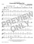 Grown-Up Christmas List (arr. Kirby Shaw) - Guitar