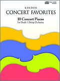 Kendor Concert Favorites - Cello