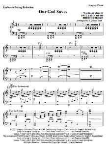 Our God Saves - Keyboard String Reduction 