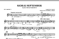 Siorai September - Bb Clarinet 3