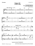 Psalm 121 (A Psalm For Help) - Percussion