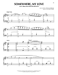 Somewhere, My Love (from Doctor Zhivago) (arr. Phillip Keveren)