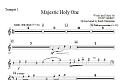 Majestic Holy One - Trumpet 1