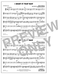 I Want It That Way (arr. Ishbah Cox) - Eb Baritone Sax