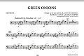 Green Onions - Trombone
