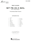 Set Me as a Seal (arr. Robert C. Cameron) - Conductor Score (Full Score)