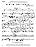 Song for the Unsung Hero - Bb Trumpet 2,3