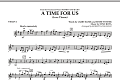 A Time For Us (Love Theme) - Violin 1