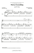 Merry Everything (arr. Paul Saccone)